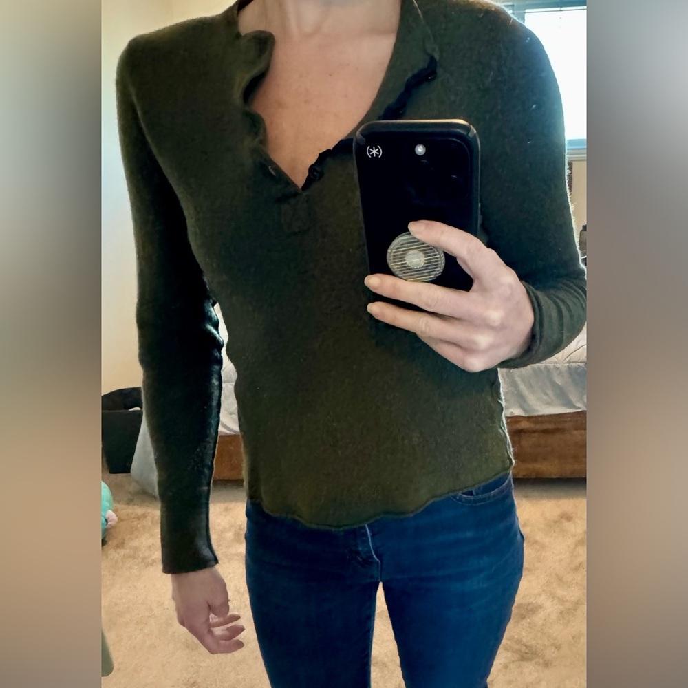 Rag & Bone Forest Green Knitwear